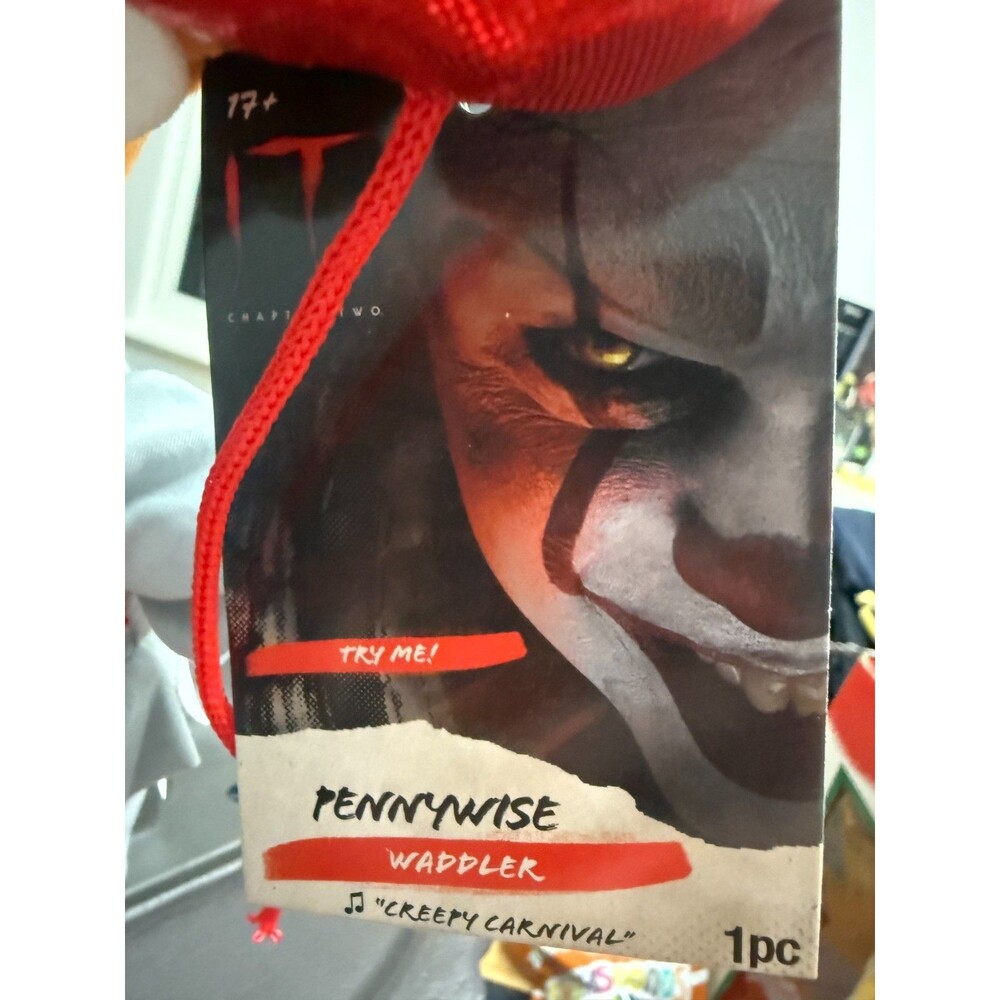 Gemmy Pennywise Plush Animated Waddler IT Chapter Two Horror Halloween 16" - Picture 7 of 9